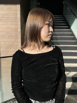 ウシワカマルエムティードット 富士宮店(USHIWAKAMARU MT.) グレージュカラー