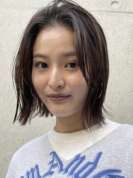 スミス 秋葉原(Smith) 大人BOB/大人ショート/20代30代/オリーブベージュ