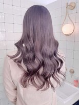 フウ(fuh)&nbsp;lavender gray/ラベンダー/グレー/グレージュ/ラベンダーカラー