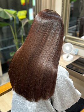 アヤラグランスパ 船橋店(AyaLA GRAN SPA) 【黒田 愛梨】ピンクレッドブラウン[髪質改善/ヘッドスパ]