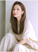 ☆ホワイトグレージュミニウルフデジタルパーマチェリーブラウン