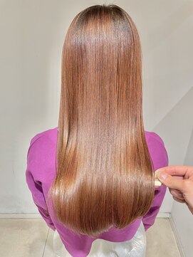 アース 東戸塚店(HAIR & MAKE EARTH) ハイトーン×ブリーチ縮毛矯正◎髪質改善艶感美髪ストレート