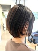★小顔効果◎愛されショートナチュラルショート丸みショート2025