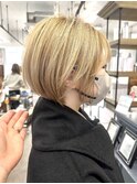 熊本ショート/ハイトーンショート/熊本美容室/髪質改善/20代30代