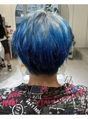 マッシュ刈り上げツーブロックショートレイヤー大阪梅田