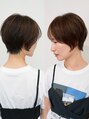 ログ(LOG)&nbsp;頭の形が綺麗に見える！！にとことんこだわったカットをします◎