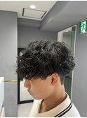 無造作シャドウパーマ