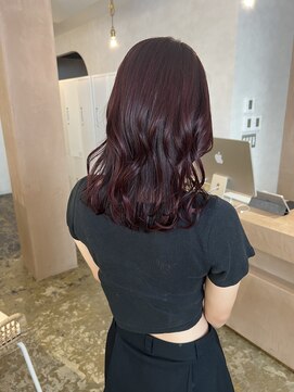 ユッカ 梅田(YUCCA) 【 YUCCA 】大人可愛い20代30代40代 ミディアム/ワインレッド