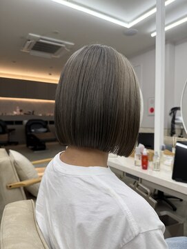 サンド 鹿児島中央(sand) 前下がりボブ