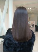 20代30代40代セミロング艶ツヤ髪質改善トリートメントストレート