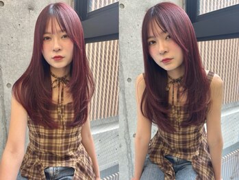 プリュム(plumu.)の写真/《韓国艶髪/レディース》巻ける！自然すぎるストレート《曲がる縮毛矯正/メンズ》クセを伸ばして曲げる！