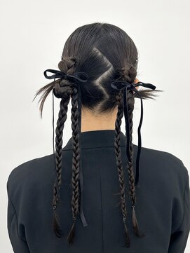 アマトウキョウ アユンチェ(AMA TOKYO×AYUNCHE) 参列カチモリヘア