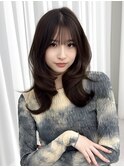 くびれレイヤー/顔まわりカット/レイヤーカット/小顔ヘア