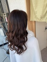 シスイ(sisui)&nbsp;ロングレイヤー/ツヤブラウン