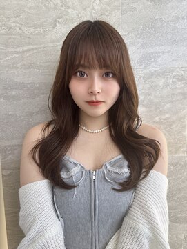 ロンドガーネット 池袋(Lond garnet) 暗めカラー/韓国風巻き/レイヤーカット/髪質改善/縮毛矯正/池袋