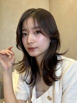 ラボヌールヘアー オリビエ 北千住店(La Bonheur hair Olivier)&nbsp;ミディアムレイヤー/ロングウルフ