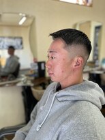 バーバーサトウ(BARBER SATO)&nbsp;フェードスタイル