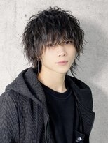フロー アワード 92(FLOW award)&nbsp;黒髪 無造作 ムーブ ツイスト マッシュウルフ FLOW AWARD柏