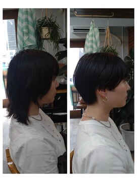 くらげ美容院 武蔵小杉 ショートボブ[20代/30代/40代/武蔵小杉]