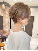 40代50代60代 ショート白髪ぼかし絶壁解消似合わせs