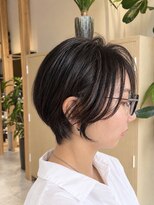 ハープット 府中けやき並木店(HearPut) くびれショートボブ/ショート/小顔矯正/顔周りカット