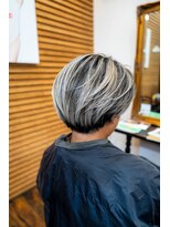ヘアーメイク ダンス(hair make DANCE)&nbsp;立体メッシュのメンズバレイヤージュ