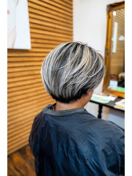 ヘアーメイク ダンス(hair make DANCE) 立体メッシュのメンズバレイヤージュ