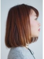 ディシェーレアスト(die-Schere Ast)&nbsp;【die Schere Ast　上大岡】フリンジバング×タンバルモリ×赤毛