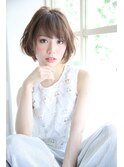 大人可愛いふわくしゅシフォンボブ
