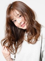 アース 高円寺店(HAIR & MAKE EARTH)&nbsp;軽やかフリンジウェーブ【EARTH高円寺】