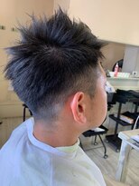 シュ シュ 旭店(chou chou)&nbsp;chouchou旭店★メンズショート　アシメ　ツーブロスタイル