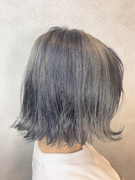 ヘアサロンエム 川越(HAIR SALON M) 外ハネボブ/アッシュブラウン/ネオウルフ/デザインカラー