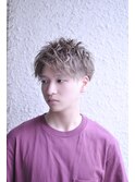 隠し味はハイライト!!ミルクティーカラーマッシュ【BLAZE 大庭】