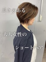 ダーツ(darts)&nbsp;【darts 松永雄樹】　大人女性のひし形シルエットショート