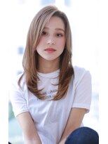 ウノプリール 茶屋町店(unopulir)&nbsp;【濱口】 セミロング　伸ばしかけレイヤー