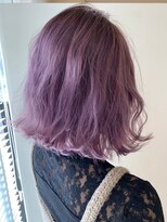 ファブ 千葉店(FaB)&nbsp;フェザーバング/カーキグレージュ/マッシュショートボブ[千葉駅]