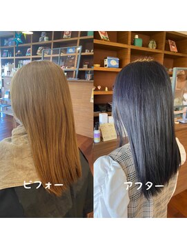 スミカ(sumica) #ダークグレージュ #実習準備 #黒染めはしません