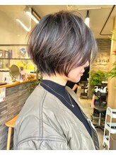 小顔に見せる顔まわりカットに自信あります[大阪駅/梅田駅/ショートカット/ショートボブ/縮毛矯正/ボブ]