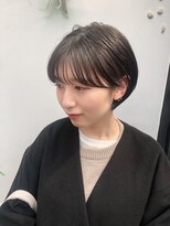 ビファインクーアヴェダ(Be fine coo AVEDA)&nbsp;女性らしさが引き立つ耳かけマッシュショート☆