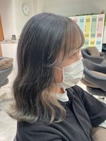 ヘアリゾートユア 新大久保店(hair resort YuA)&nbsp;イヤリングカラー
