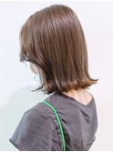 オリーブグレージュ_くびれヘアビタミンカラー_ba341801