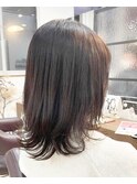 外ハネ/ミディアムヘア