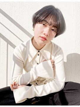 マグサロンギャラリー(Mag salon gallery) 20代30代40代小顔イルミナカラーマッシュショート