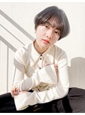 20代30代40代小顔イルミナカラーマッシュショート