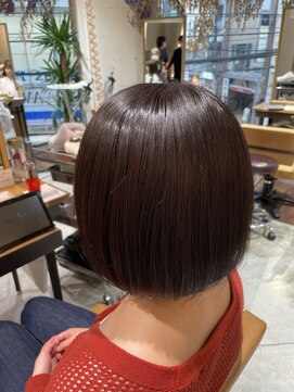 アヴァンスアンス 広島袋町店(AVANCE.ens) 髪質改善×カラー