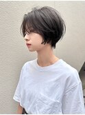 20代30代コンパクトショート/前下がり/大人かわいい