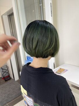 アライブ ハラジュク(ALIVE harajuku) グラデーションカラーバレイヤージュインナーカラー　ryota