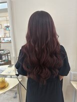 クラナ(clana)&nbsp;ワインレッドカラーエクステ