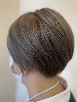 ジャストビューティサンク 上大岡(Just Beauty CiNQ) 透明感グレージュショートボブ