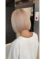 ハルキミナトジャパン センダイ(HARUKI MINATO japan SENDAI)&nbsp;sheer beige × bob